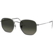 Zonnebril Ray-ban Zeshoekige zonnebril met platte lens