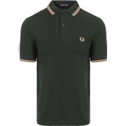 T-shirt Fred Perry Polo M3600 Donkergroen U94