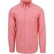 Overhemd Lange Mouw Gant Casual Overhemd Oxford Roze