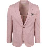 Blazer Suitable Colbert Face Print Rood