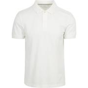 T-shirt Profuomo Piqué Poloshirt Wit