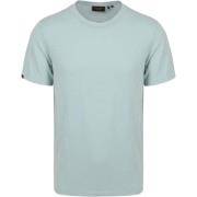 T-shirt Superdry Slub T-Shirt Melange Lichtblauw