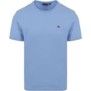T-shirt Napapijri Salis T-shirt Lichtblauw