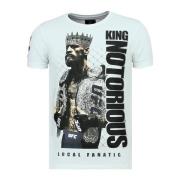 T-shirt Korte Mouw Local Fanatic King Notorious Z