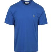 T-shirt Lacoste T-Shirt Kobaltblauw