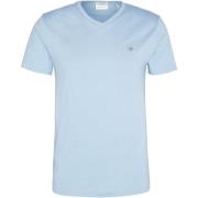 T-shirt Korte Mouw Gant Slim Shield V-Neck Tee