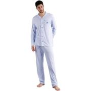 Pyjama's / nachthemden Admas Pyjama loungewear broek en shirt Stripes ...
