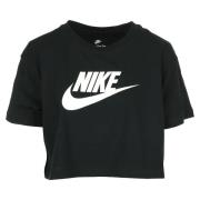 T-shirt Korte Mouw Nike Wms Nsw Tee Essential Crp Icn Ftr