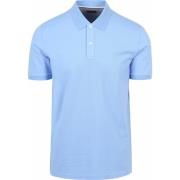 T-shirt Olymp Poloshirt Piqué Lichtblauw