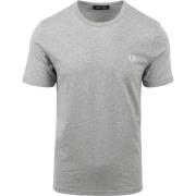 T-shirt Fred Perry T-Shirt Ringer M3519 Lichtgrijs