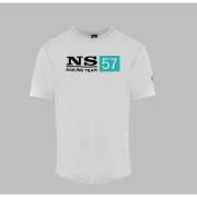 T-shirt Korte Mouw North Sails 9024050101 White