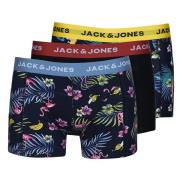 Boxers Jack &amp; Jones JACFLOWER BIRD TRUNKS X3