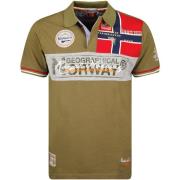 Polo Shirt Korte Mouw Geographical Norway SX1132HGN-Kaki