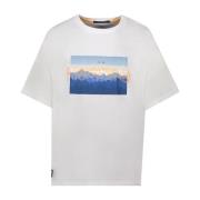 T-shirt Korte Mouw Geographical Norway SY1369HGN-White