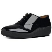 Mocassins FitFlop F-POP TM OXFORD All Black Patent