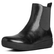 Ballerina's FitFlop FF-LUX Chelsea Boot All black leather