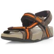 Sandalen FitFlop Hyker TM boy chocolate/orange (leather)