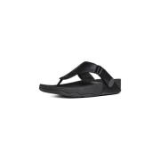 Teenslippers FitFlop TRAKK II TOE THONGS - ALL BLACK CO