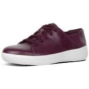Lage Sneakers FitFlop F-SPORTY TM LACE UP SNEAKER LEATHER DEEP PLUM