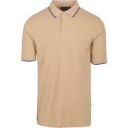 T-shirt Suitable Respect Polo Tip Ferry Beige