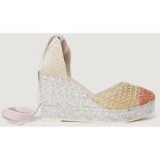 Pumps Espadrilles CIMA RAFIA ROSA/PLATINO 11559038