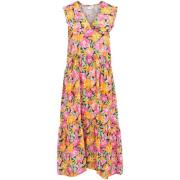 Lange Jurk Vila VICOLMENA FLO S/L ANCLE DRESS 14076262