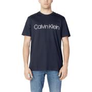 Polo Shirt Lange Mouw Calvin Klein Jeans COTTON FRONT LOGO K10K104063