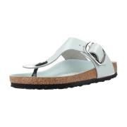 Sandalen Birkenstock GIZEH BIG BUCKLE NATURAL