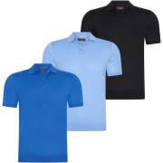 Polo Shirt Korte Mouw Cappuccino Italia Plain Tricot Polo Combi Deal