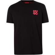 T-shirt Korte Mouw BOSS Dimoniti T-Shirt Met Logo Op De Borst