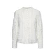 Blouse Y.a.s YAS Noos Alessia Shirt L/S - Star White