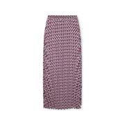 Rok Only Alma Life Poly Skirt - Magenta Purple/Posh