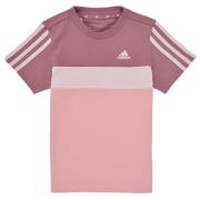 T-shirt Korte Mouw adidas Tiberio 3-Stripes Colorblock Cotton T-Shirt