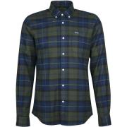 Overhemd Lange Mouw Barbour Kyeloch Overhemd Ruit Donkerblauw