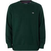 Sweater Gant Normaal Logo-Sweatshirt