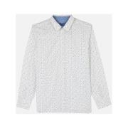 Overhemd Lange Mouw Oxbow Shirt met lange mouwen in microprint CERLAG