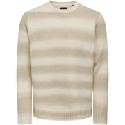 Trui Only &amp; Sons ONSMARCEL REG 3 GRADIENT CREW KNIT 22027155