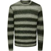 Trui Only &amp; Sons ONSMARCEL REG 3 GRADIENT CREW KNIT 22027155