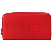 Portemonnee Burberry Small Leren Portemonnee Rood