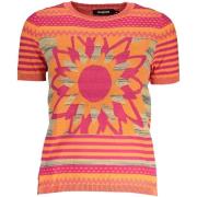 Sweater Desigual gebreide bloementrui voor dames