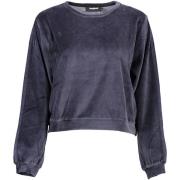 Sweater Desigual Velours sweatshirt voor dames Navy