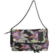 Handtas Desigual Floral Clutch Bag met Kettingriem Multicolor