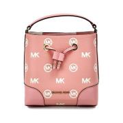 Handtas MICHAEL Michael Kors Jet Set Item Klein Logo Bucket Bag Lichtr...