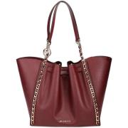 Boodschappentas MICHAEL Michael Kors Dark Cherry lederen riem ketting ...