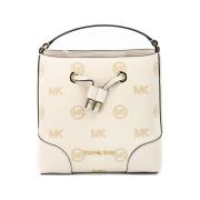 Handtas MICHAEL Michael Kors Jet Set Ketting Crossbody Tas Creme