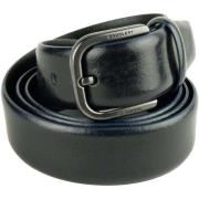 Riem La Martina Saddlery Leren Riem voor Heren - Blauw