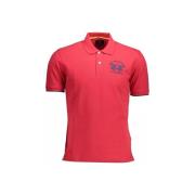 T-shirt La Martina Heren Polo Shirt - Rood