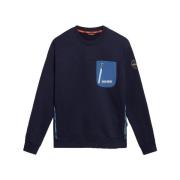 Sweater Napapijri B Huron C Sweatshirt Navy Blue