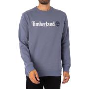 Sweater Timberland Sweatshirt Met Bedrukt Logo