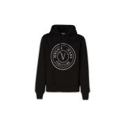 Sweater Versace Logo Details Sweatshirt met capuchon